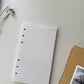 Jeongo Innerside A6 Personal Size Refill / Basic Ruled