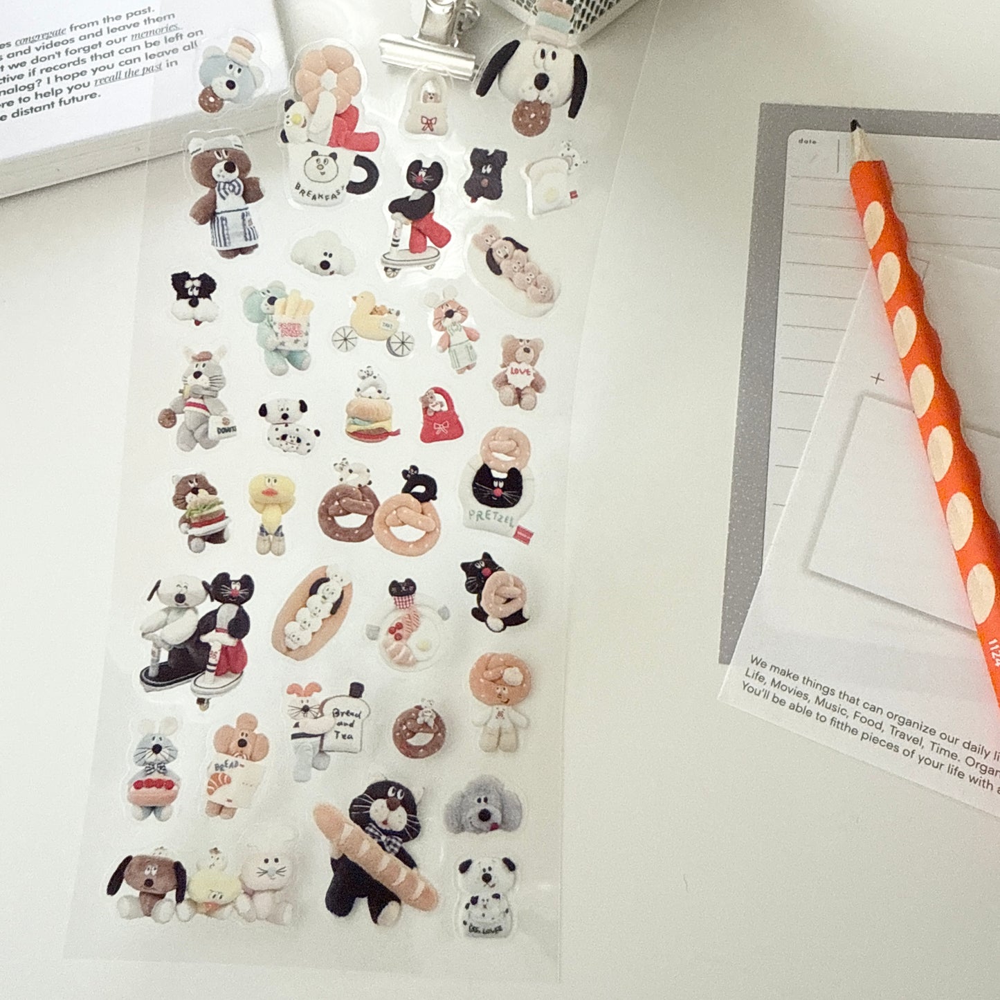Creators Circus Sticker Sheet / ICCHI & Cathy Toy Toy