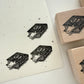 Yoko Kadokawa Peak a Boo Rubber Stamp