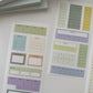 Analogue Keeper 2025 NEW Beginning Sticker Set / 4 Designs