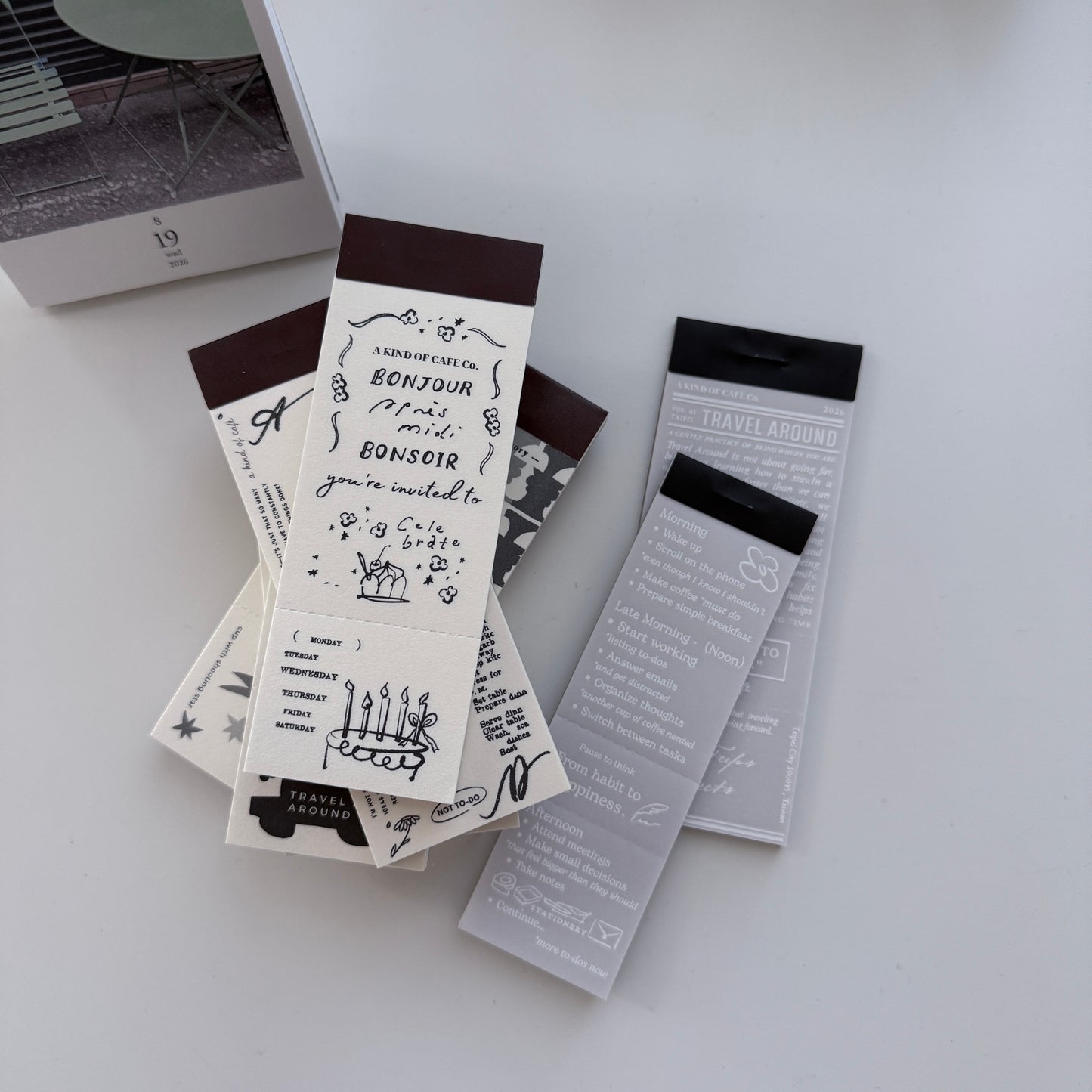 A Kind of Cafe Memo Pads / 8 Designs
