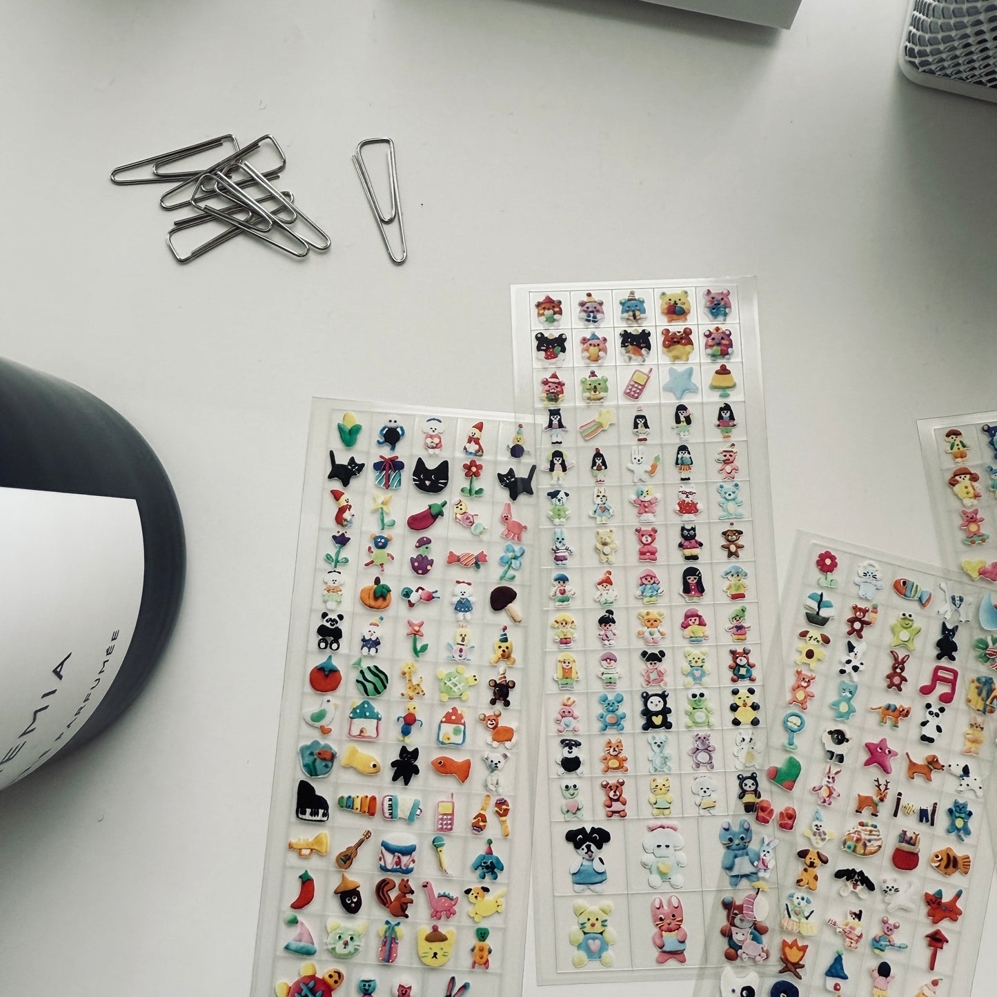 Sosom room Nemonemo Clear PET Sticker Sheet / Jan - May