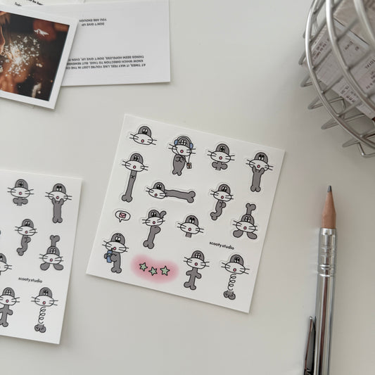 Scooty Studio Freddy Sticker 02