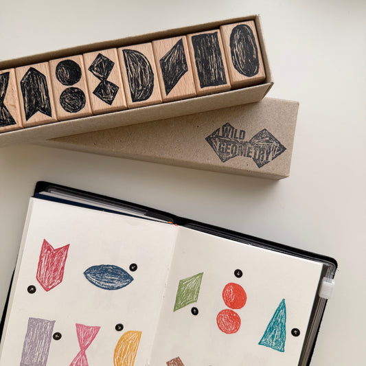 Matsukawasanmiya Wild Geometry Stamp Set