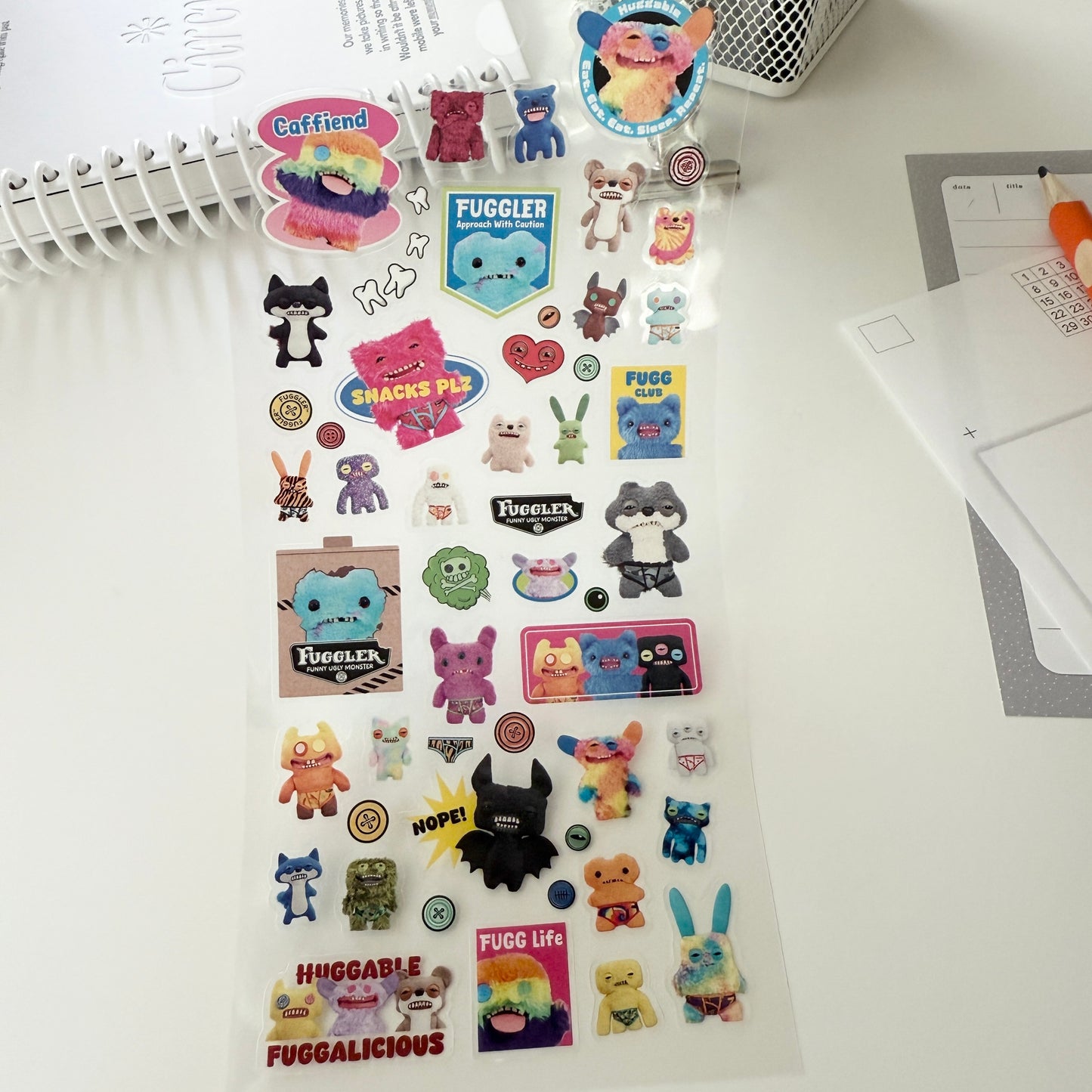 Creators Circus Sticker Sheet / Kenzi Murabayashi & Fuggler