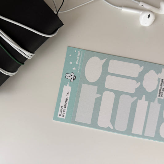 Jeongo Innerside Speech Bubble / Mint