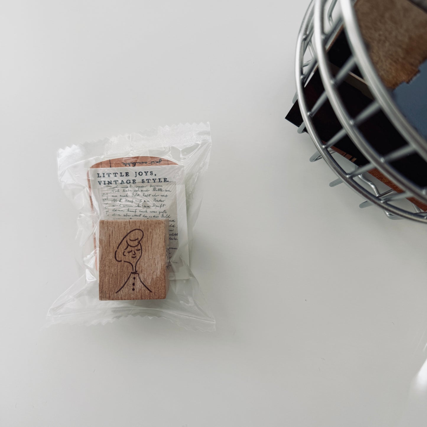 A Kind of Cafe Mademoiselles Rubber Stamp / 4 Designs