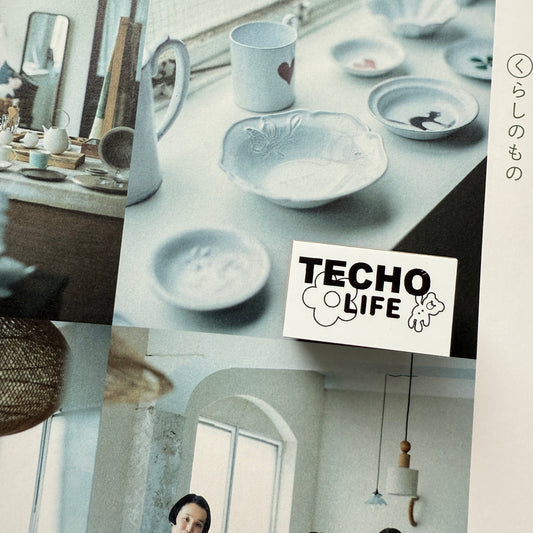 Tomoshop Rubber Stamp Design / TECHO LIFE Bear