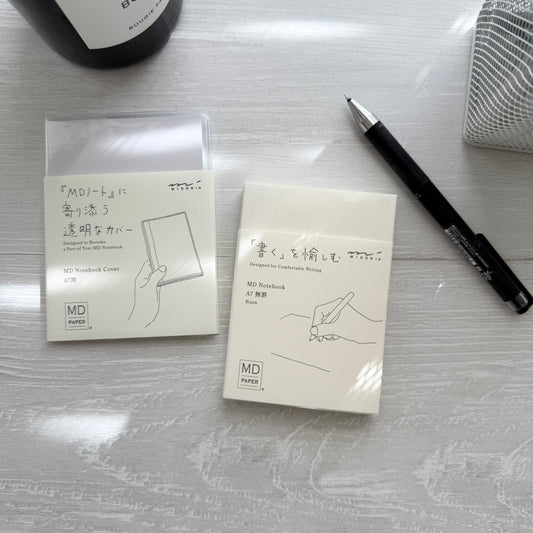 MD Notebook / A7 Blank & PVC Cover