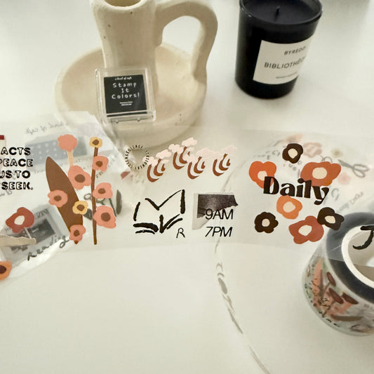 A kind of café NEW Weekend Magazine PET Tape | Revisit ver.