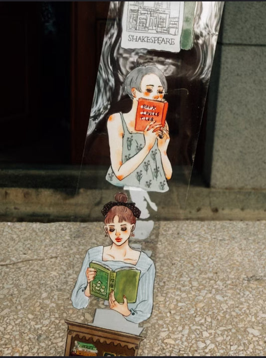 La Dolce Vita Meet Me at the Bookstore PET Tape