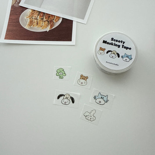 Scooty Studio Friends Masking Tape