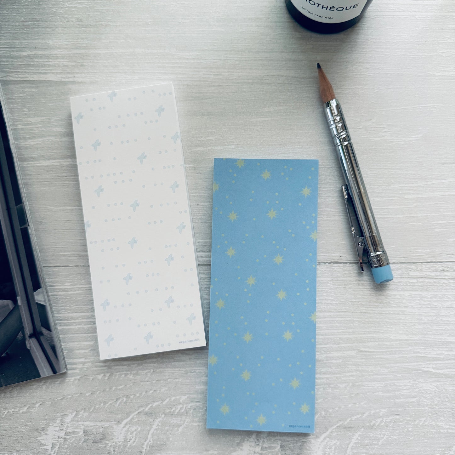 Organize a bit Summer Drawing Long Memo / 2 Designs