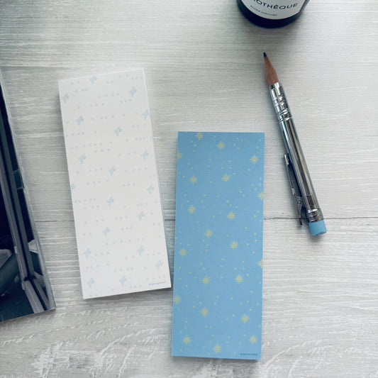 Organize a bit Summer Drawing Long Memo / 2 Designs