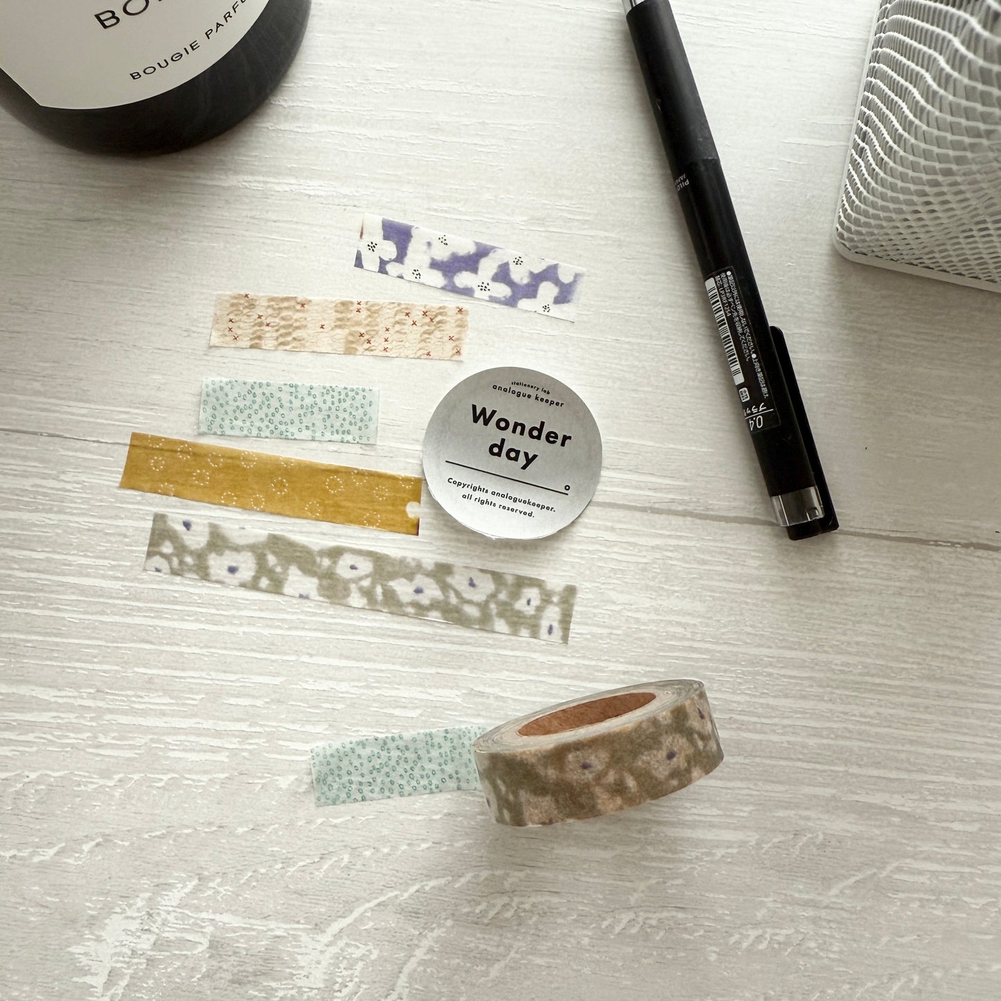 Analogue Keeper Wonder Masking Tape / Day & Night