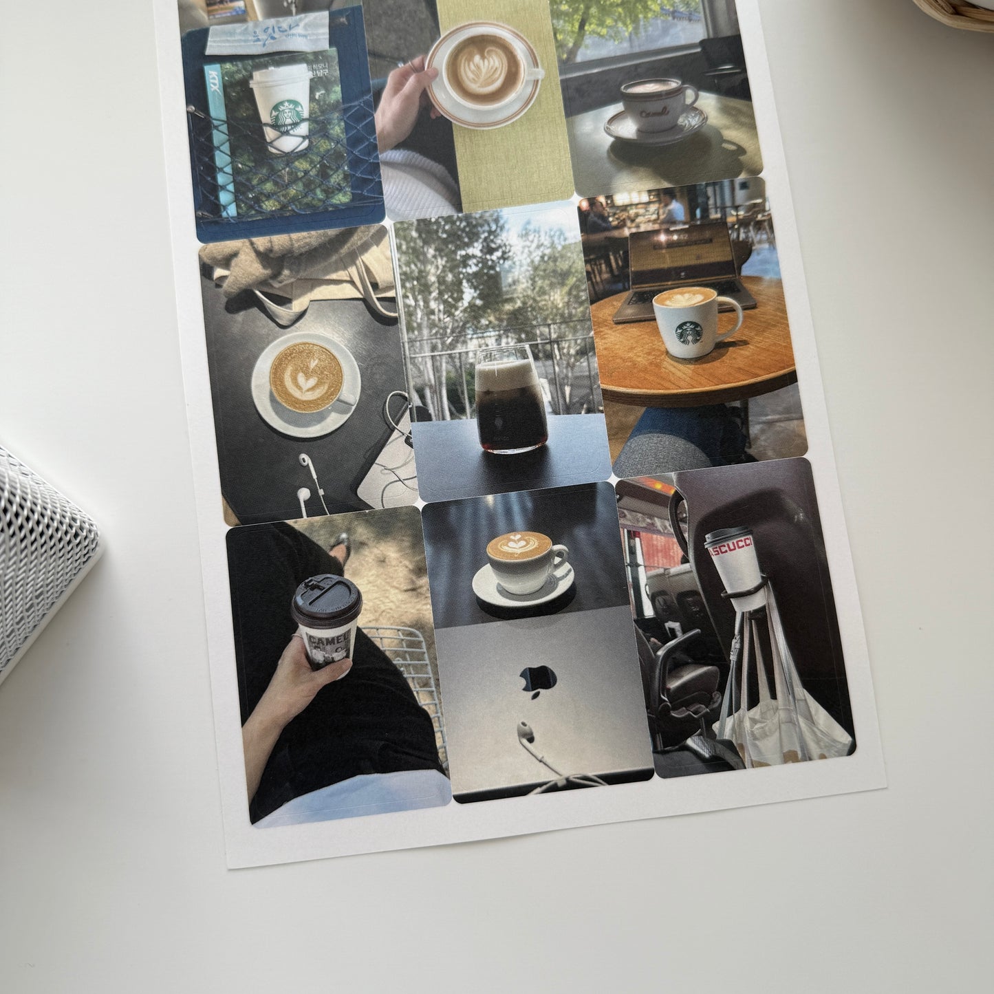 Kmmile Large Coffee Sticker Sheet (4)