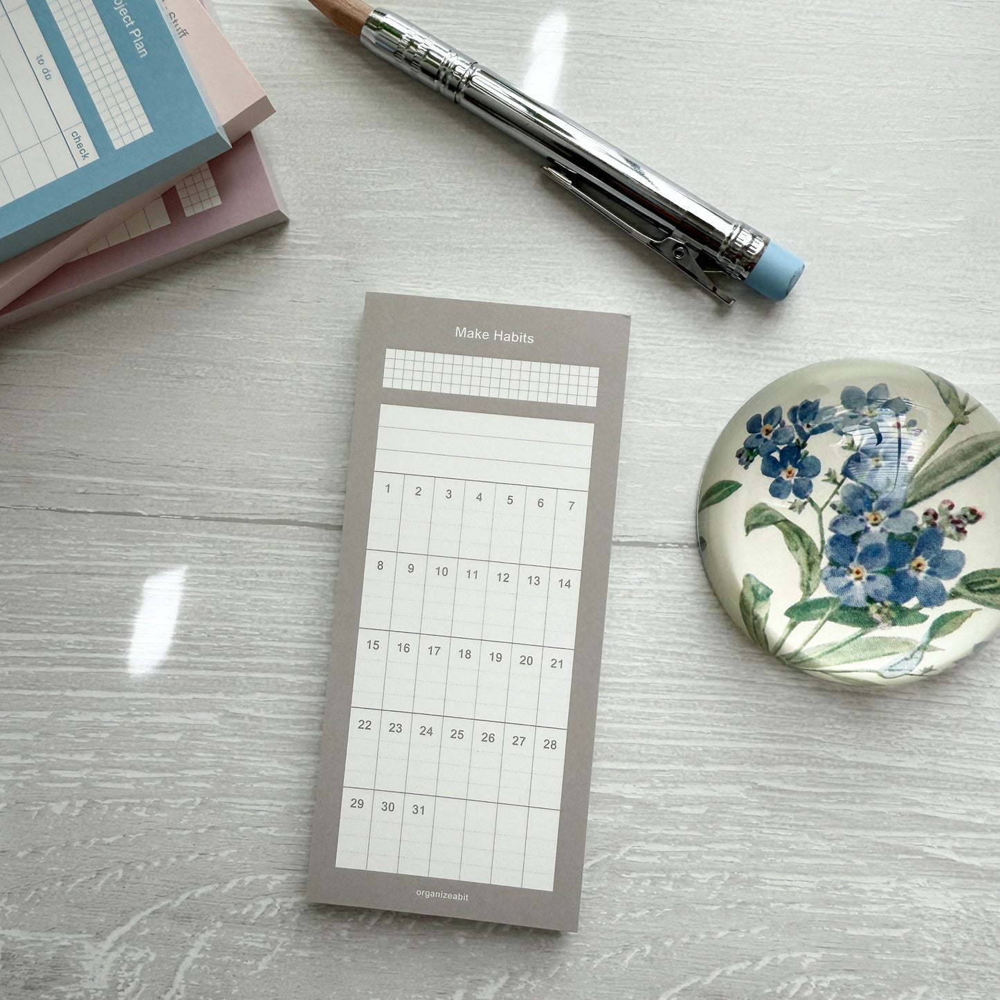 Organize a bit Life Record Memo / 4 Designs