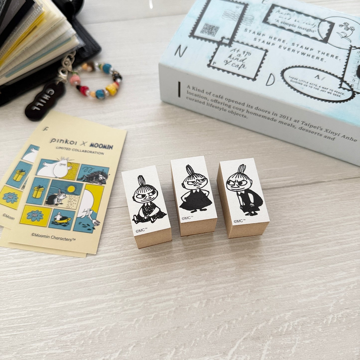 A Kind of Café X Moomin Rubber Stamp / 3 Designs