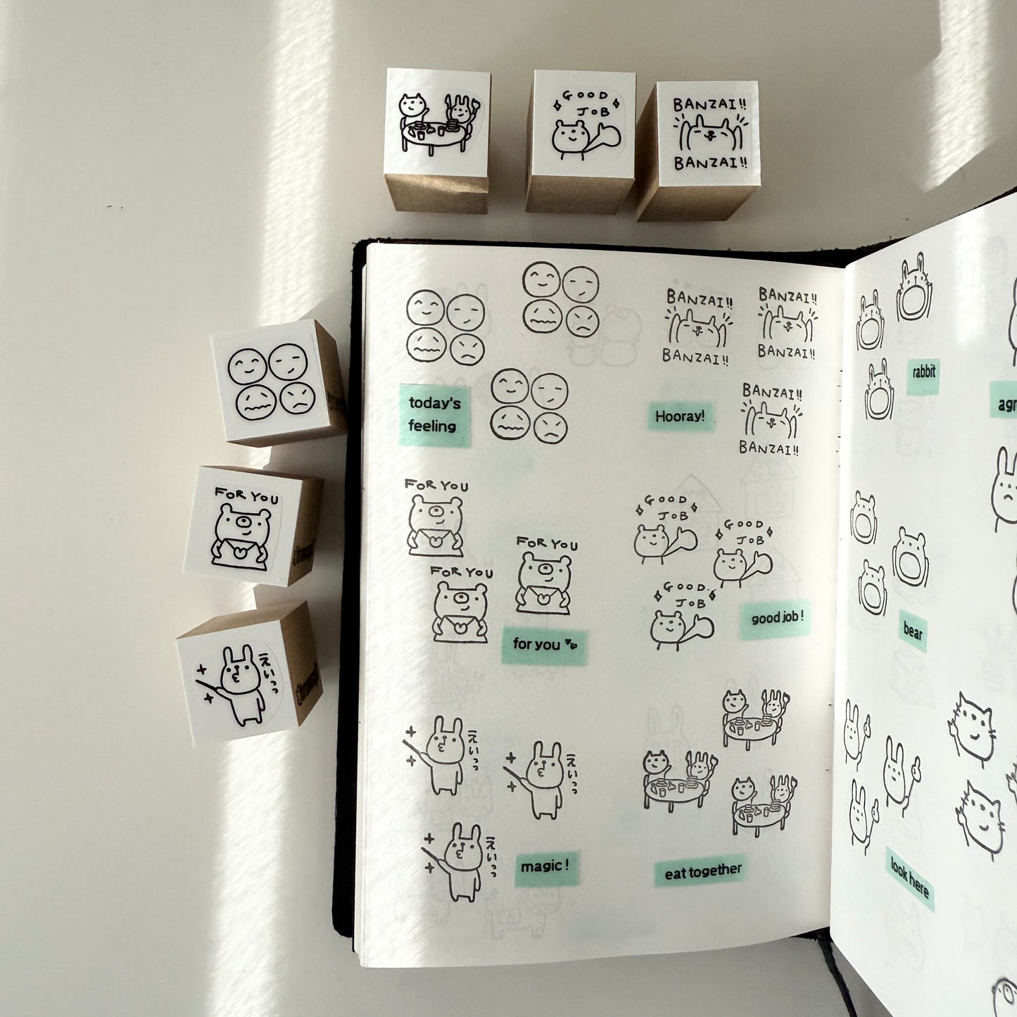 Toranousagi3 Rubber Stamp Collection / Group 3