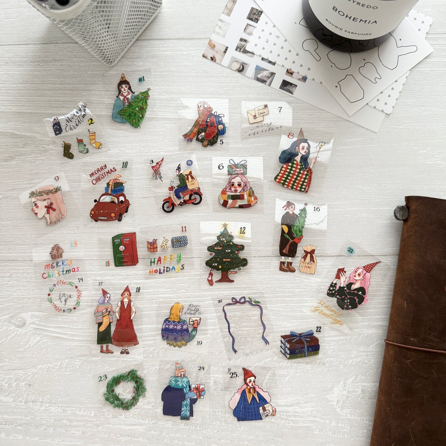 La Dolce Vita Let's Countdown Together 2025 Christmas PET Tape