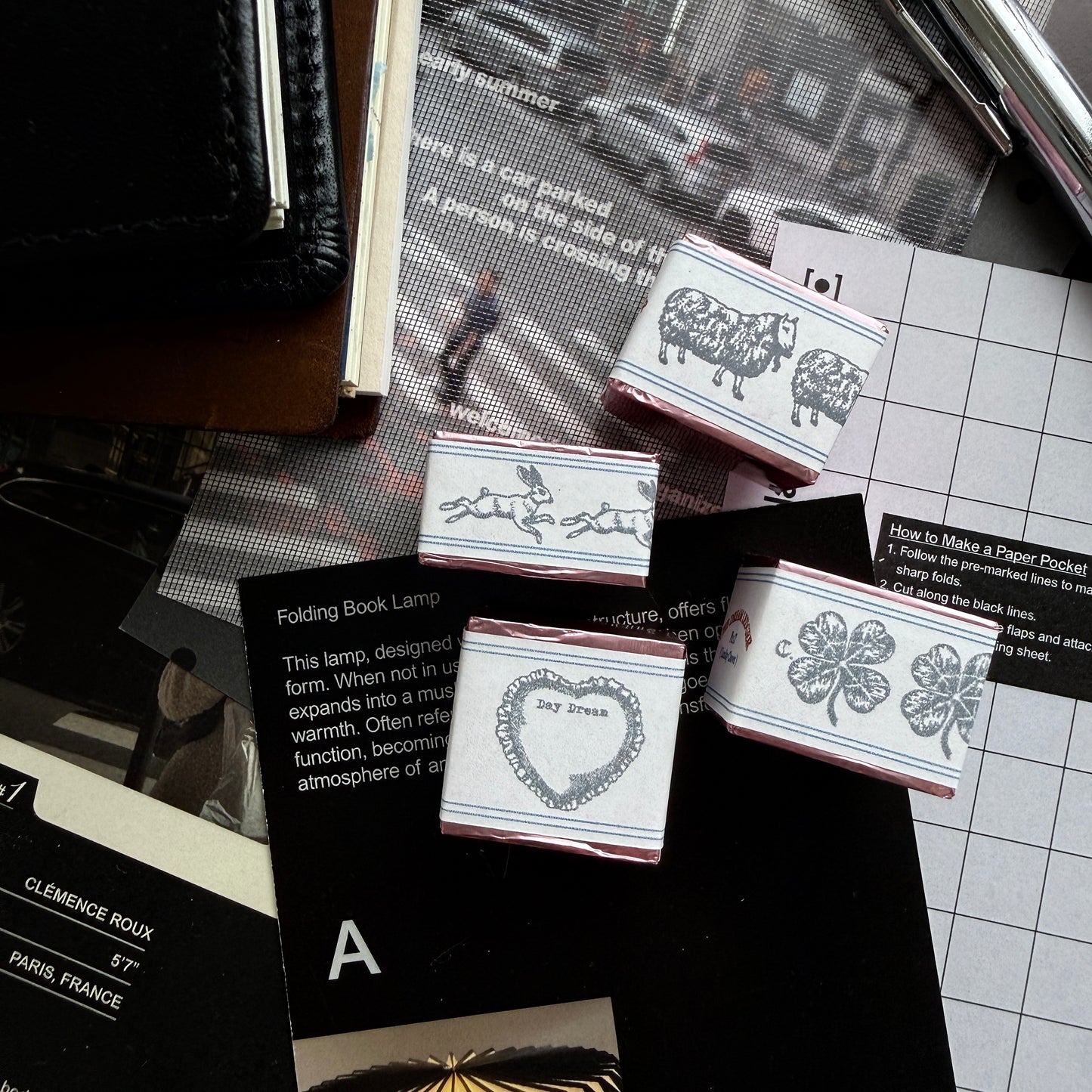 Kurukynki Dream Ledger Stamps / 4 Designs