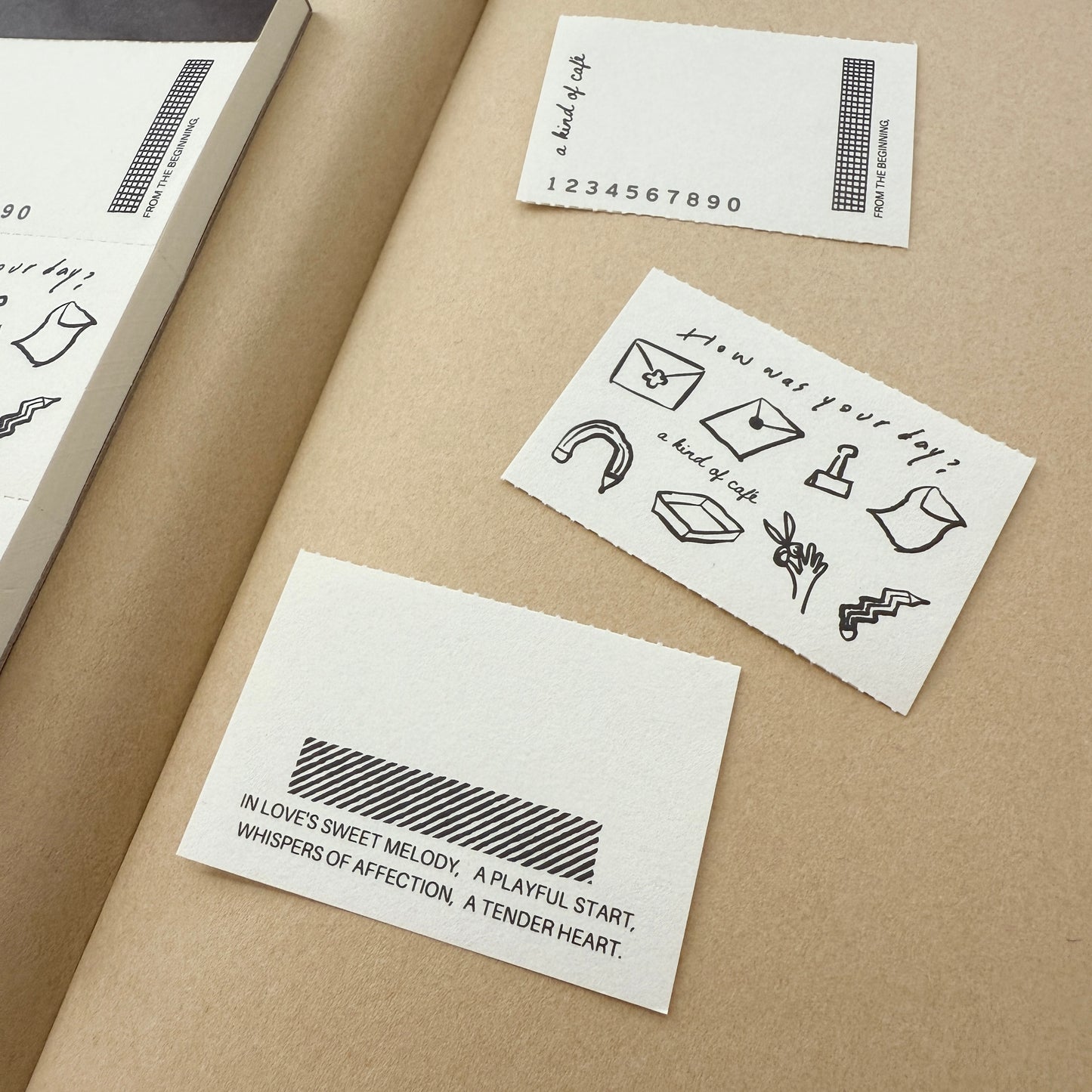 A Kind of Café 2025 Autumn NEW Memo Pad / 4 Designs