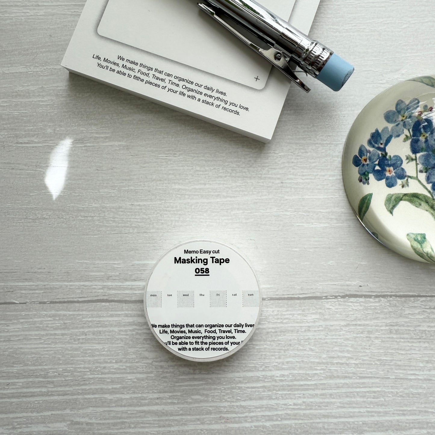 Organize a bit Perforated Sticky Note / 2 Designs