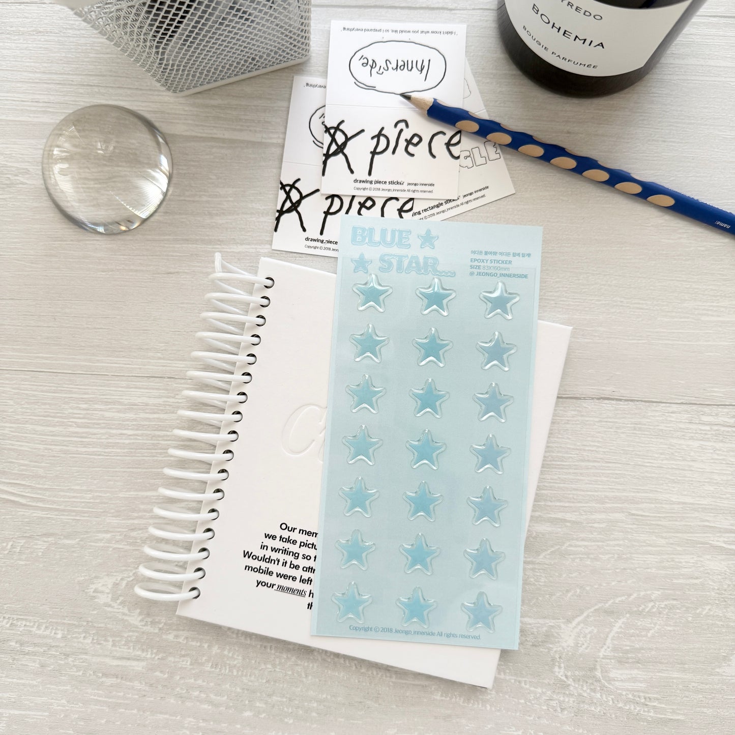 Jeongo Innerside Many Stickers / 10 Designs