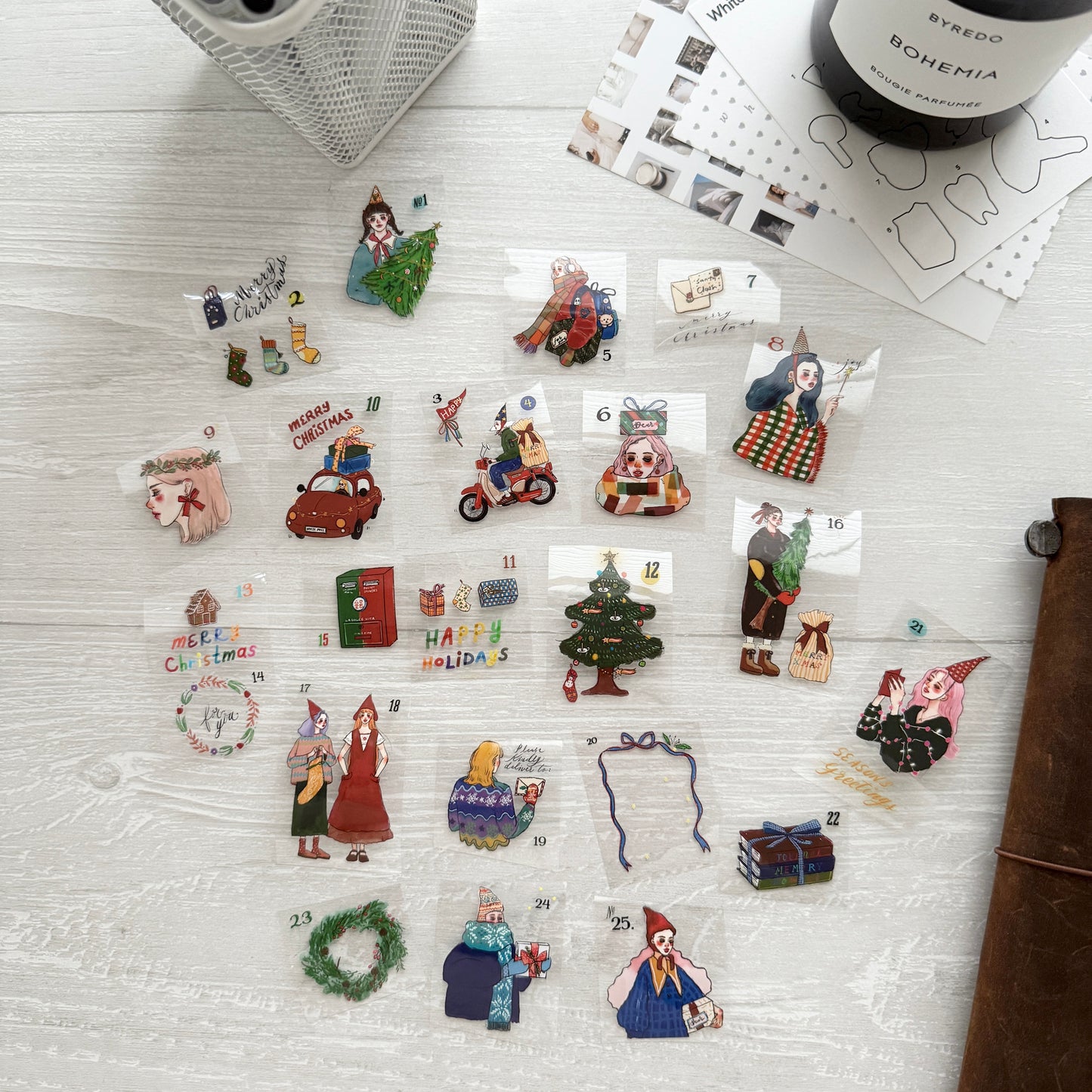 La Dolce Vita Let's Countdown Together 2025 Christmas PET Tape