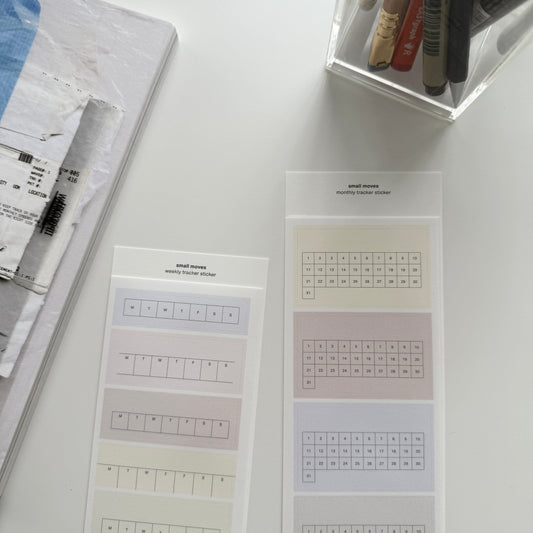 Day and Moment Small Moves Tracking Sticker | 2 Designs