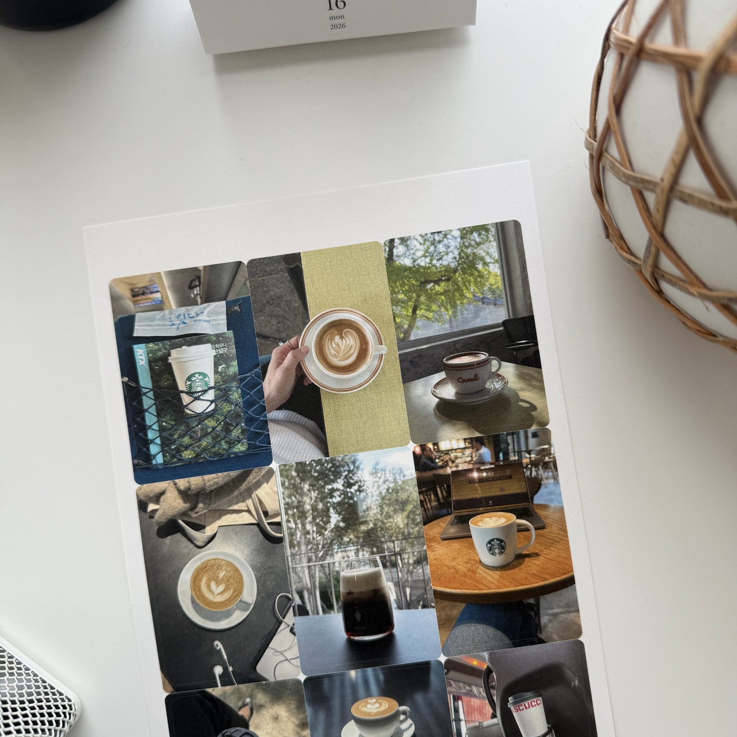 Kmmile Large Coffee Sticker Sheet (4)