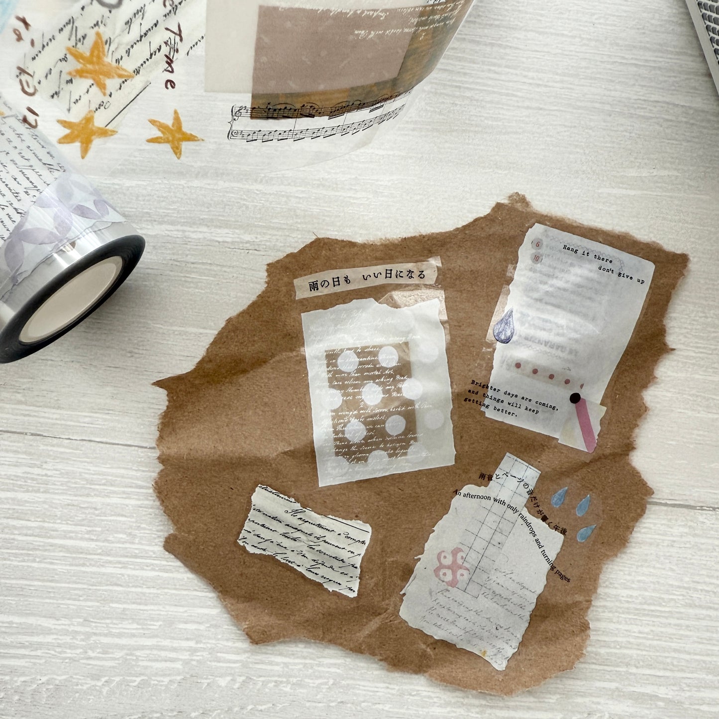 Asteroid B-610 Paper Language PET Tape