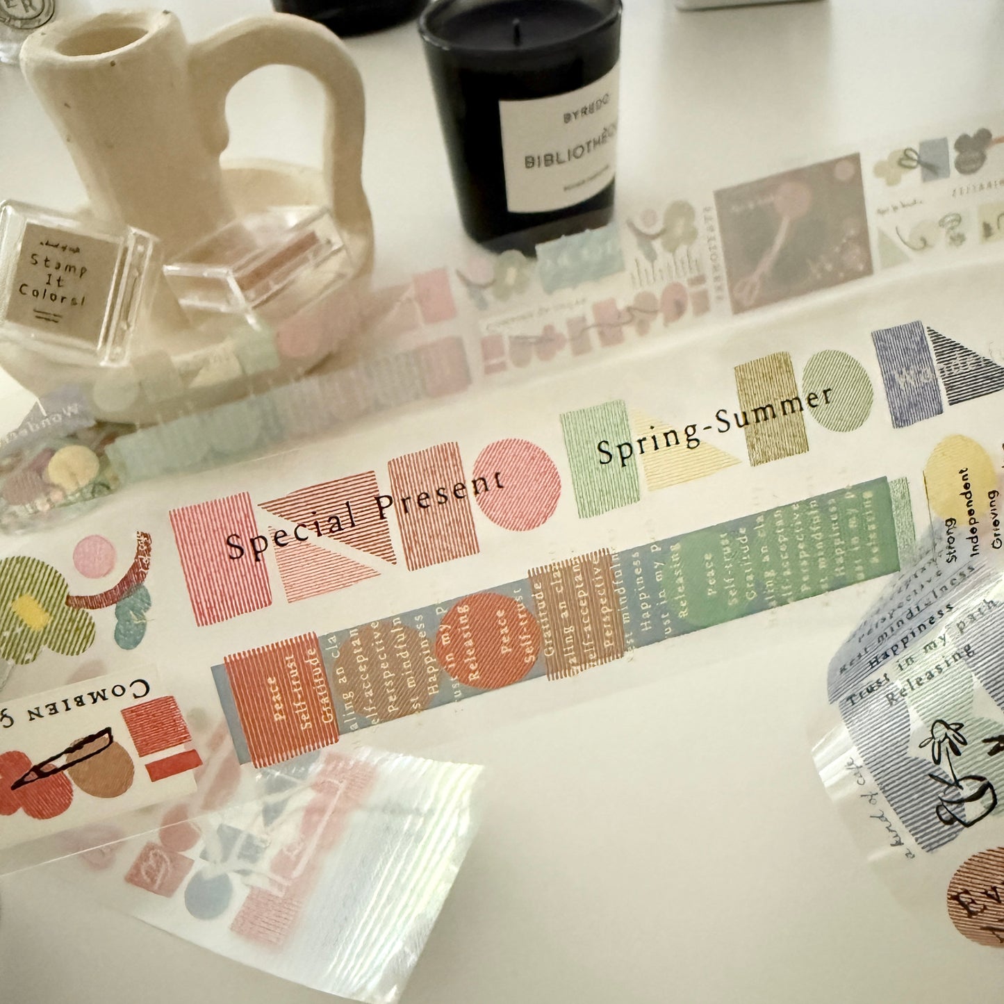 A kind of café NEW Happy Elements PET Tape | Revisit ver.