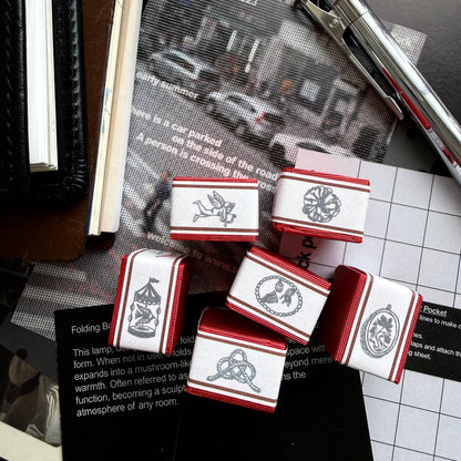 Kurukynki Loop & Lantern Pocket Relics Mini Stamps / 6 Designs