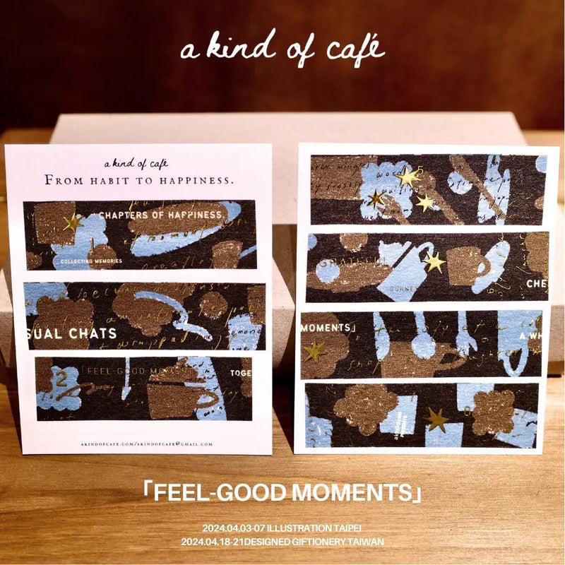 A kind of café Feel-Good Moments Paper Tape