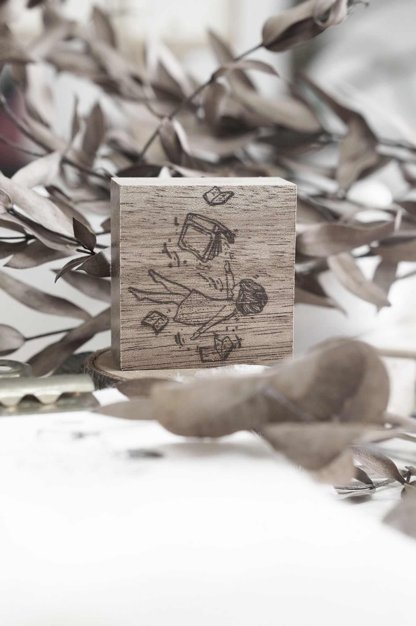 Black Milk Project Pages of Me Series Rubber Stamp / L