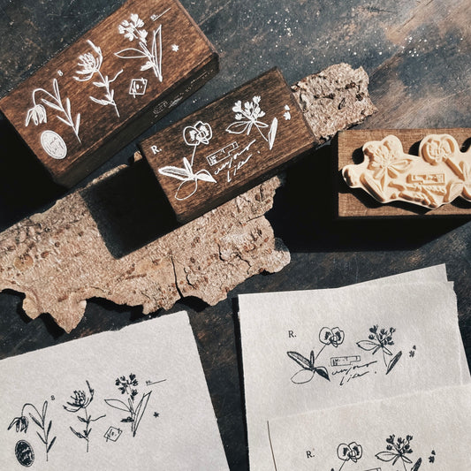 Somesortof.fern COLOR OUCHI Rubber Stamp