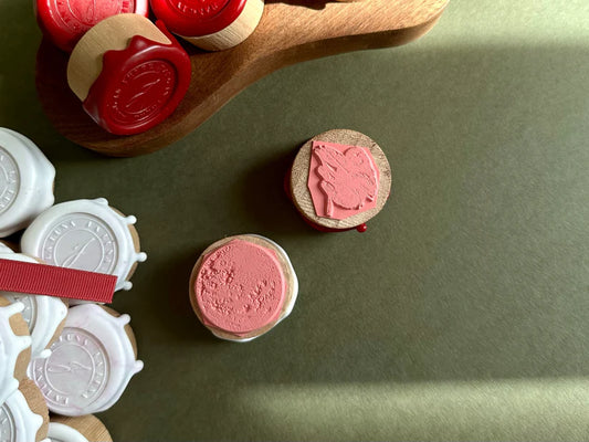 Jieyanow Atelier Let it Snow Rubber Stamp