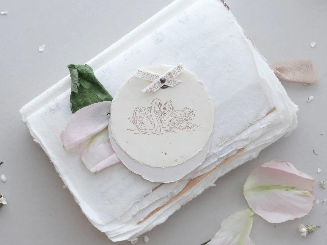 Jieyanow Atelier Swan Lake Rubber Stamp