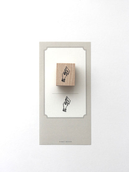 Nyret Vol. 9 Postcard Series Rubber Stamp