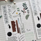 Somesortof.fern Begonia Transfer Sticker Set