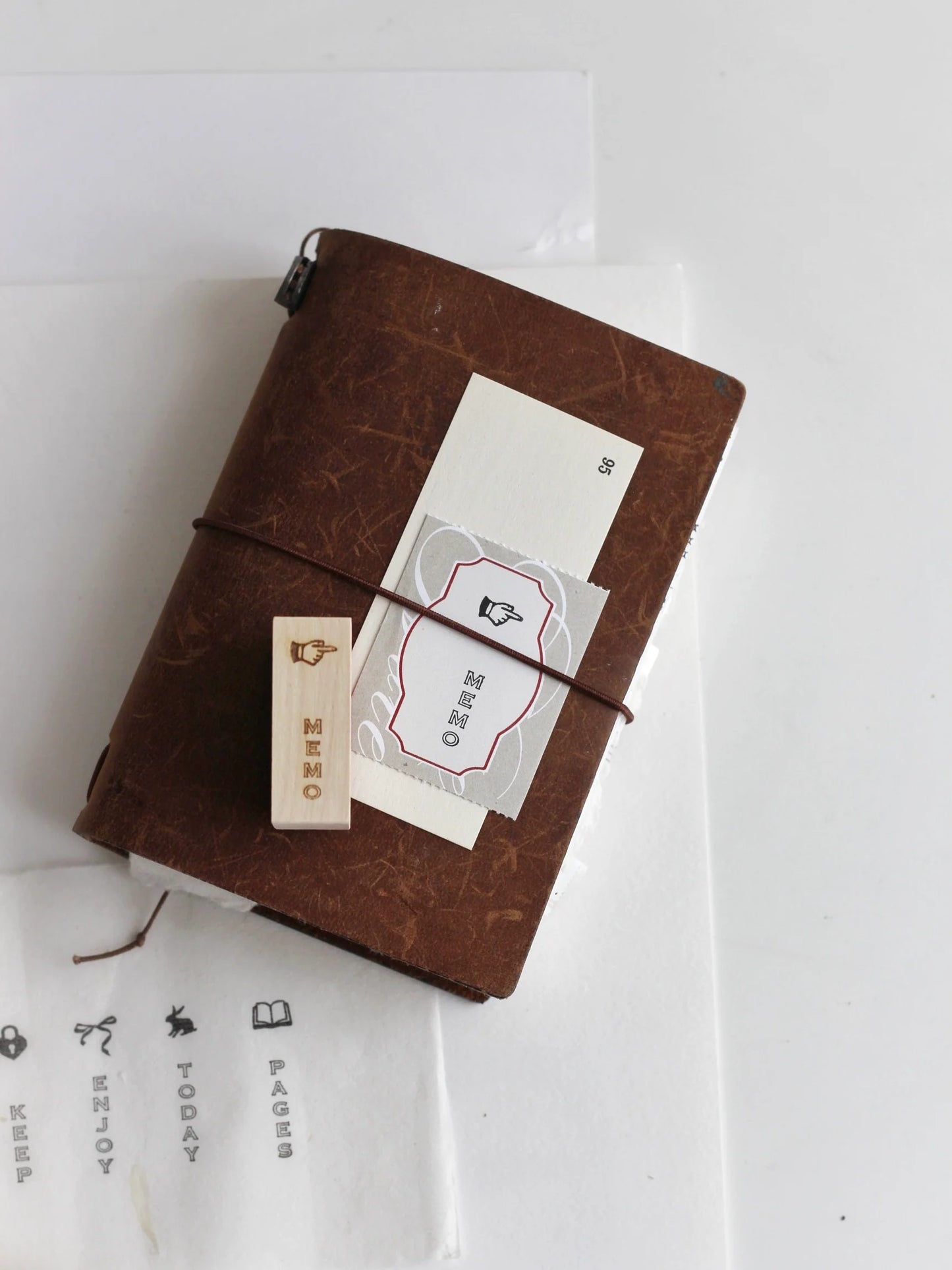 Nyret Design Vol. 14 Words for Days Rubber Stamp Collection / 6 Designs