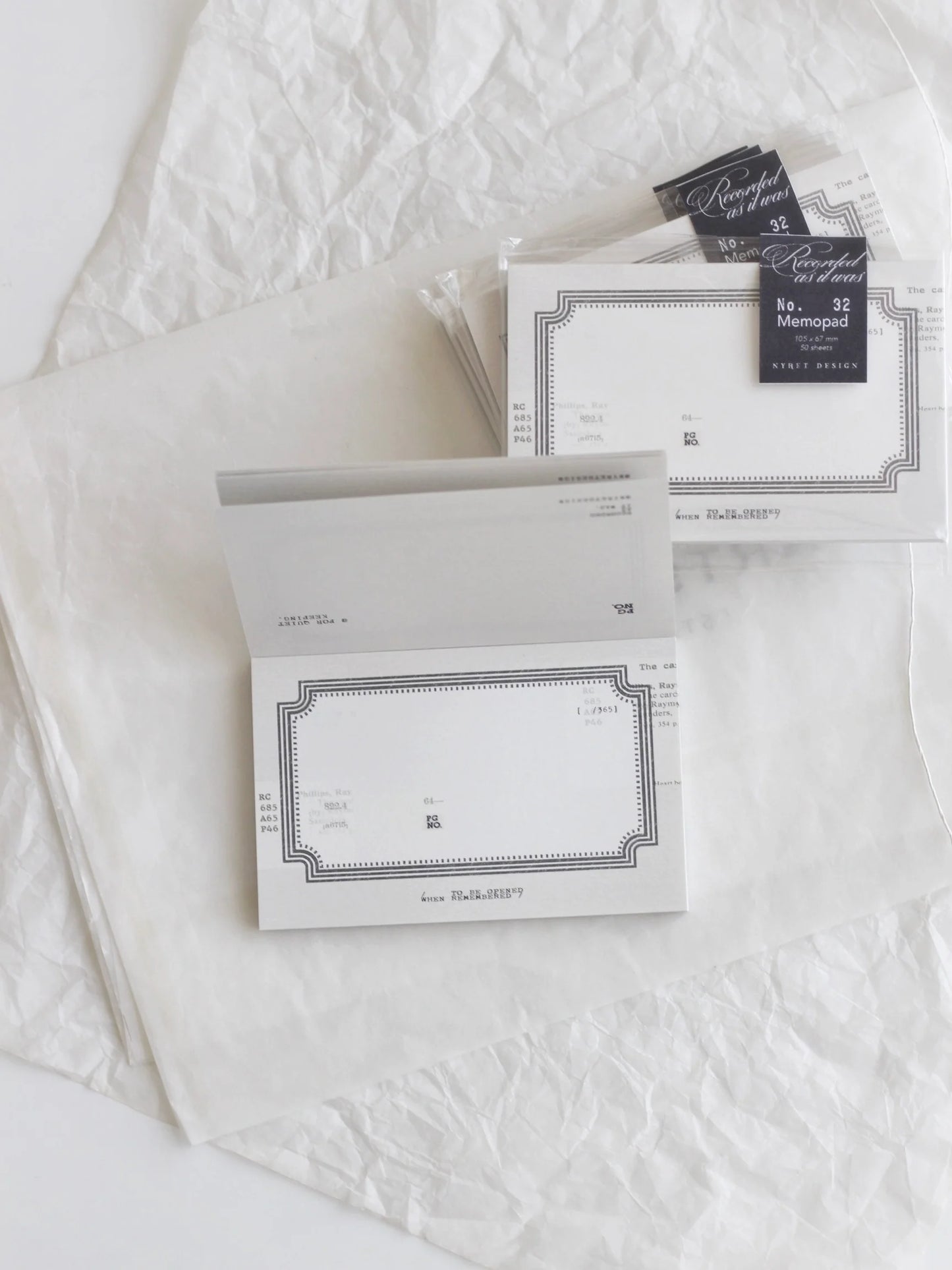 Nyret Design Memo Pad / 31 - 34