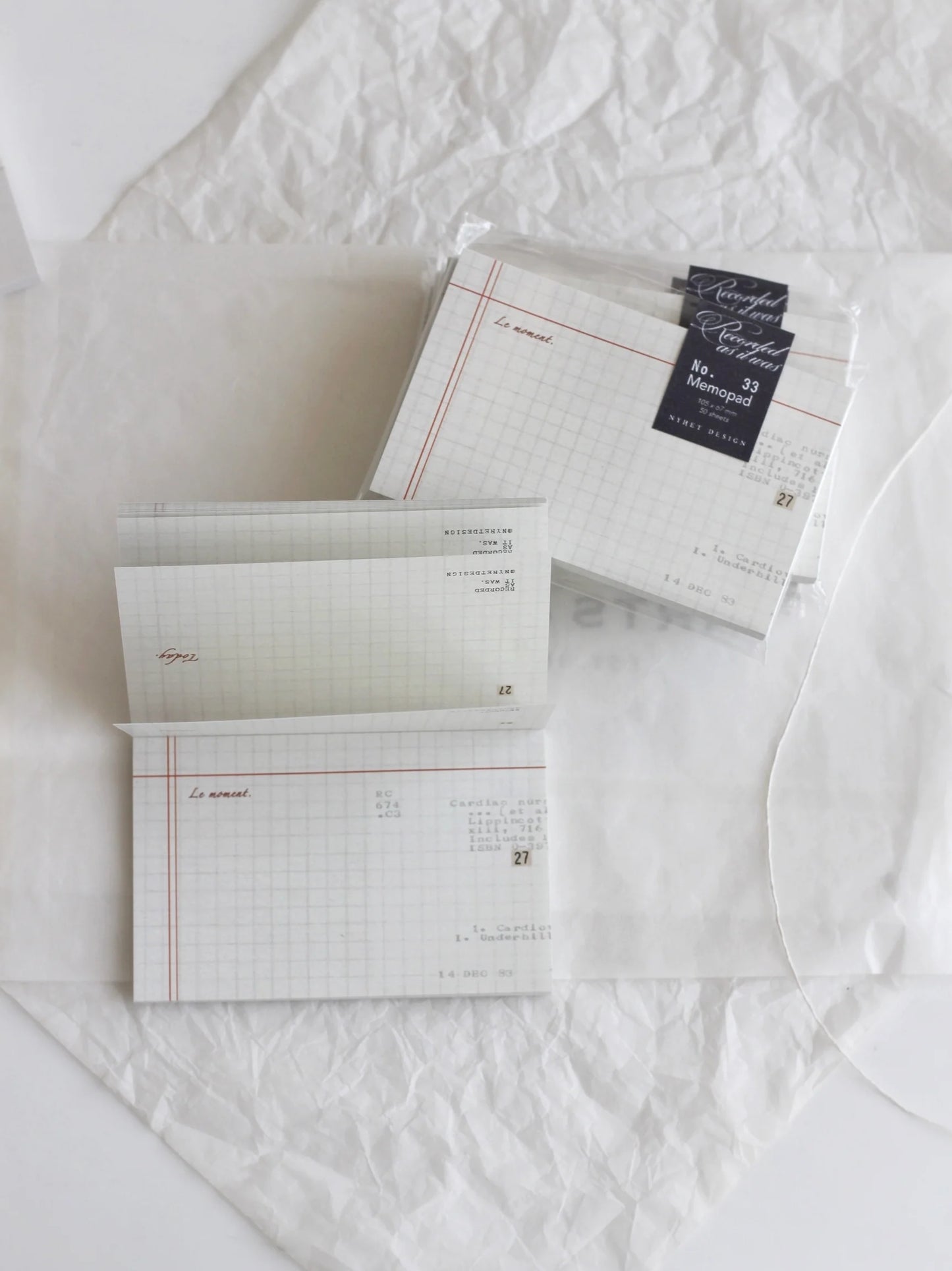 Nyret Design Memo Pad / 31 - 34