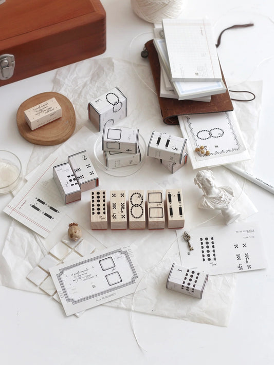 Nyret Design Vol 15 Little Duet Rubber Stamp Collection / 5 Designs