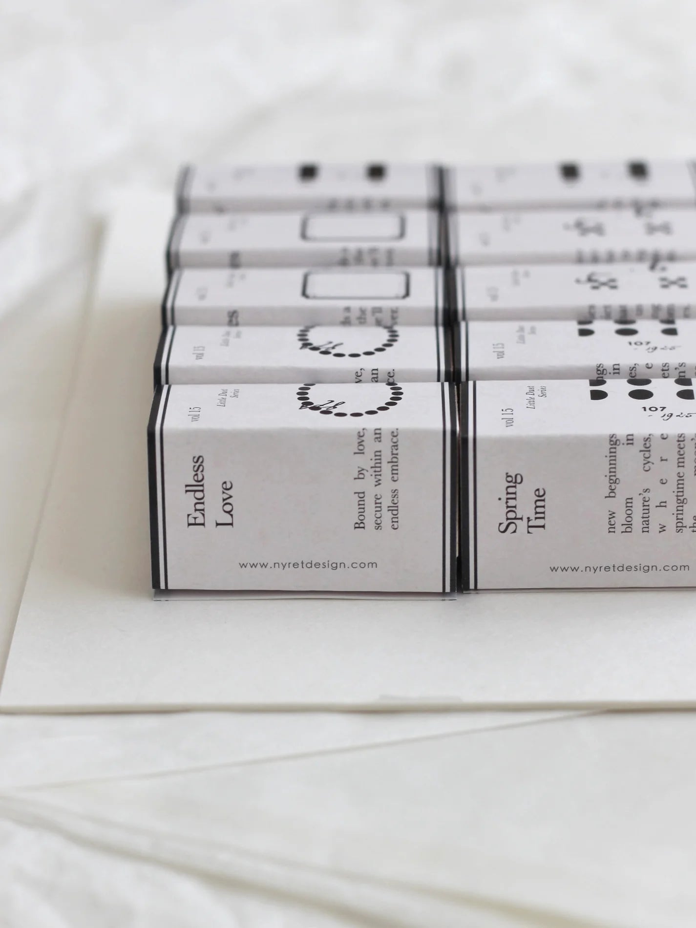 Nyret Design Vol 15 Little Duet Rubber Stamp Collection / 5 Designs