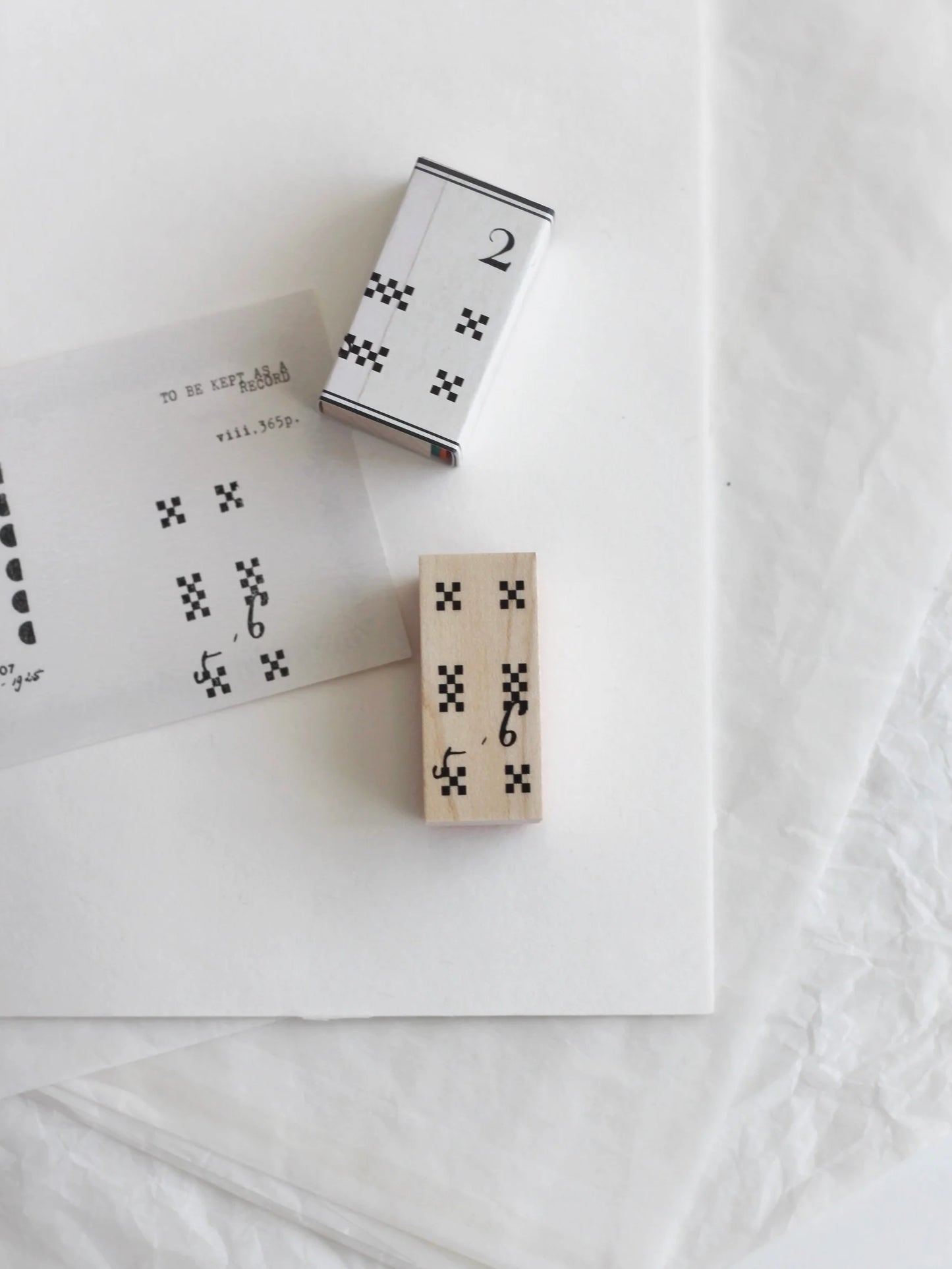 Nyret Design Vol 15 Little Duet Rubber Stamp Collection / 5 Designs