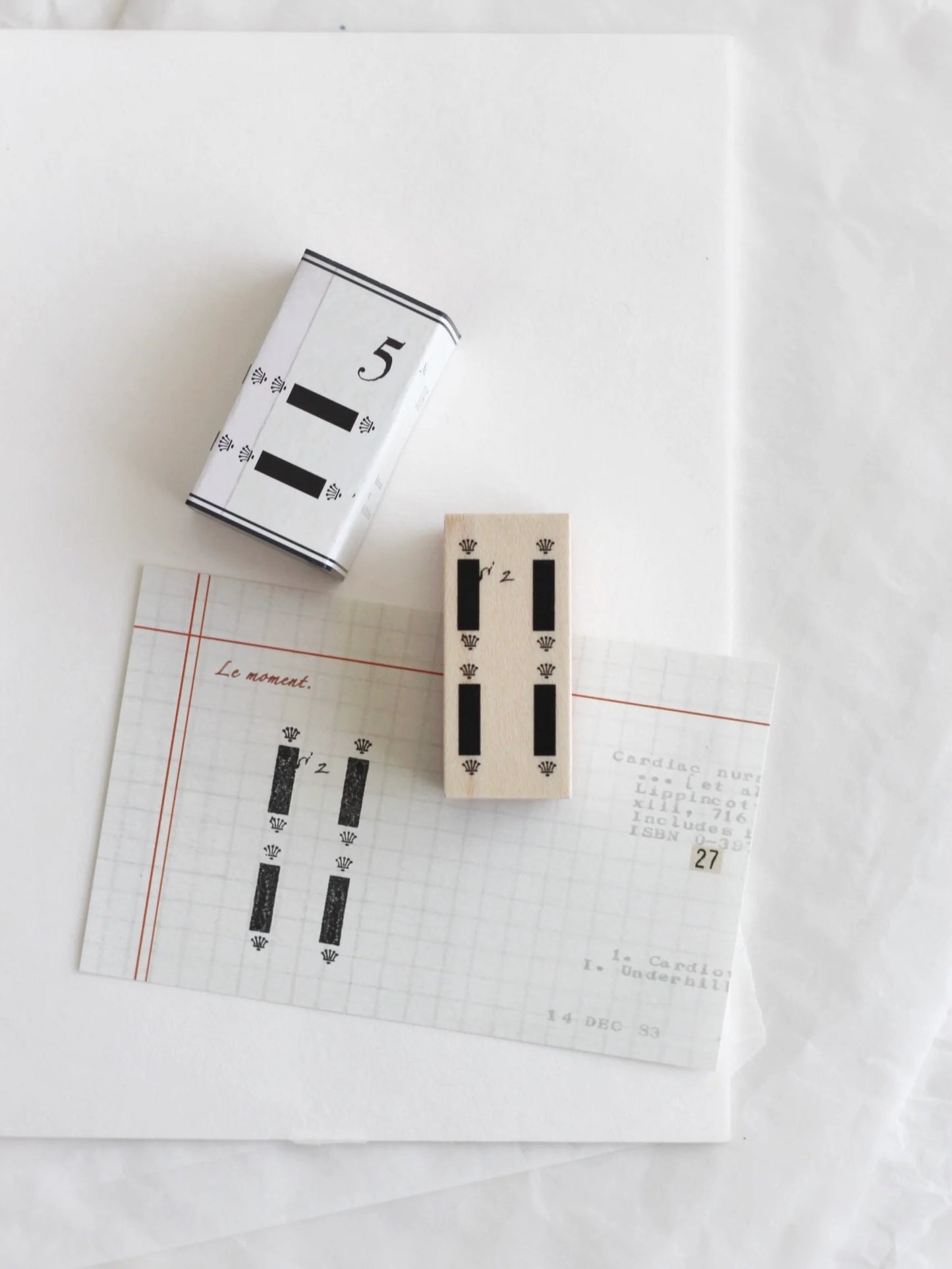 Nyret Design Vol 15 Little Duet Rubber Stamp Collection / 5 Designs