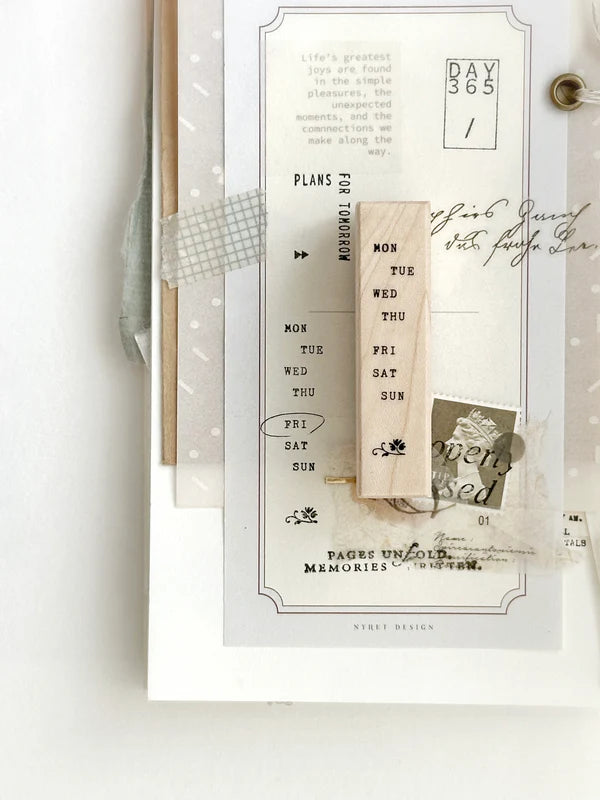 Nyret Vol. 13 Little Things Collection Rubber Stamp / 11 Designs