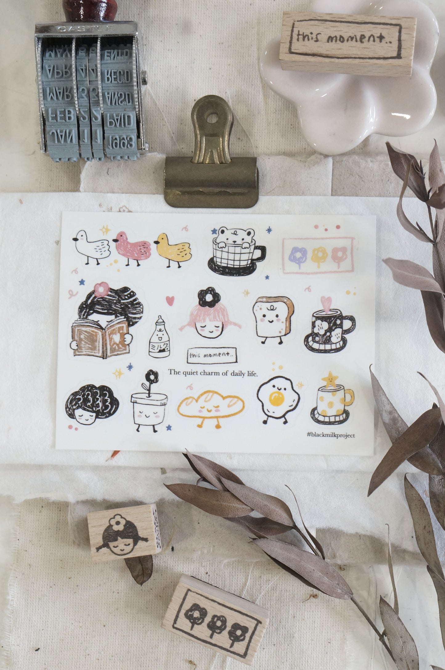 Black Milk Project This Moment Mini Sticker